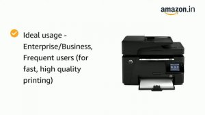 HP MFP M128fw LaserJet Pro Printer, latest model