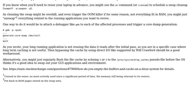 Unix & Linux: How do I use swap space for emergencies only? (6 Solutions!!) смотреть онлайн