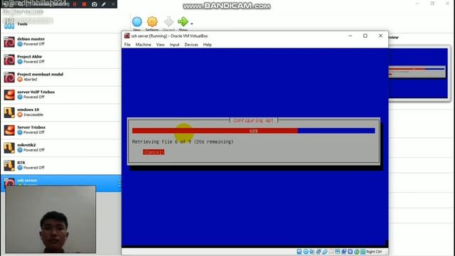 konfigurasi ssh server via debian 9 смотреть онлайн