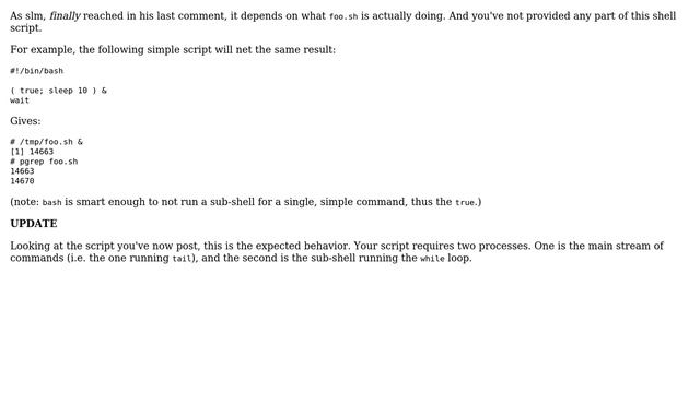 Unix  Linux: Script always runs two instances 3 Solutions!!