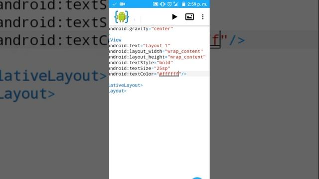 AIDE Programando desde tu Android. Tutorial MaterialDesign Elevation