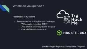 Wrapping up! What's next? - Web Hacking for Beginners (Enough to be Dangerous)