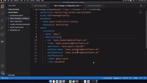258. 10 - Configure Alertmanager with Email Receiver
