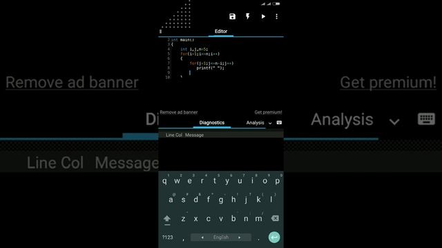 C programming with Android bangla tutorial 14 pattern.