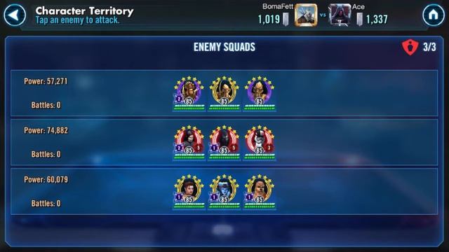 Boma Fett SWGOH GAC 8.3.3 смотреть онлайн