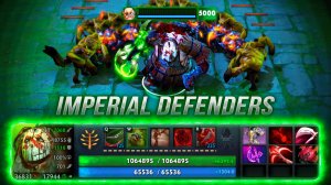 ХАРДКОР режим на Пудже в IMPERIAL DEFENDERS DOTA 2