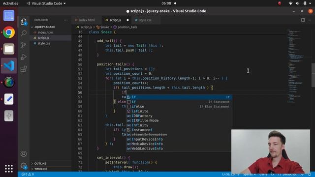 Let's make a jQuery Snake Game! | Why you need trigonometry (and why you don't)