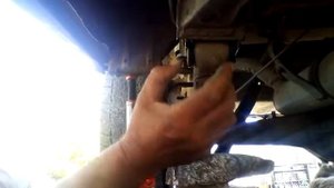 Замена резинак на рессорах москвич 412 комби (1 часть)