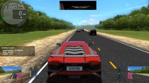 City Car Driving -Lamborghini Aventador SV