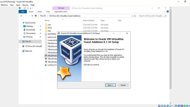 How to Install Guest Additions on Windows in Virtualbox?
