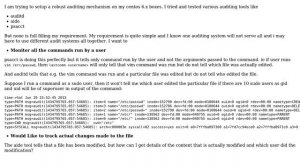 DevOps & SysAdmins: Auditing in linux