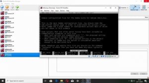 Instalasi Samba menggunakan Virtual Box di Debian 9.6