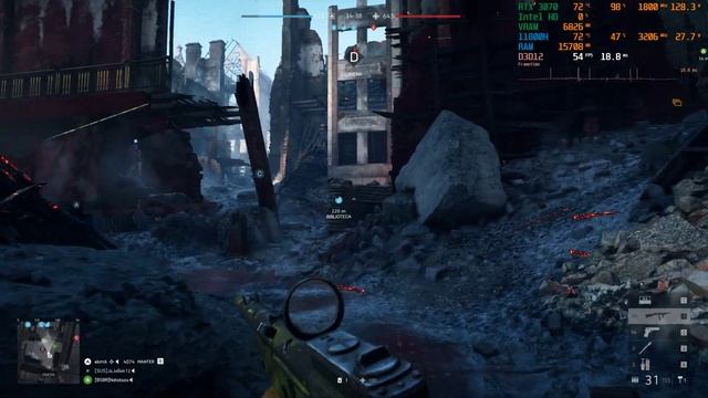 ALIENWARE M15 R6 - Battlefield V 4k 8GB VRAM?? смотреть онлайн