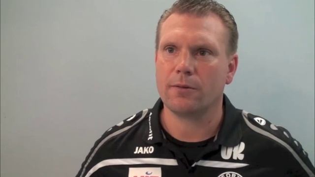 Uwe Koschinat im Interview nach dem Spiel bei Hansa Rostock