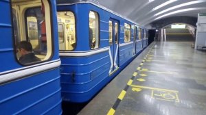 81-717/714.5 на станции "Уралмаш" | Екатеринбургский метрополитен