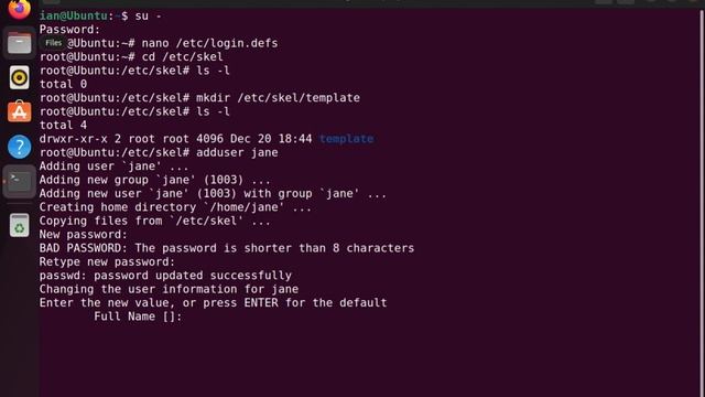 Linux Tutorial: How to Customize Home Directories, Password Management, and More смотреть онлайн