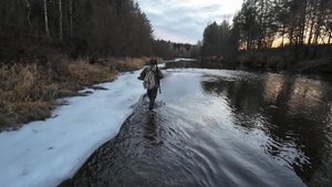 ПЕРВЫЙ ЛЁД / ОХОТА НА УТКУ / ВСТРЕТИЛСЯ ЛОСЯШ.