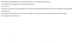 DevOps & SysAdmins: Others users can change root password? (2 Solutions!!)