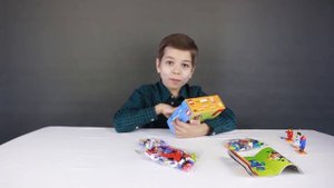 Обзор юбилейной серии мини фигурок лего. Конструктор Лего 10402 ( Попугай,Робот,Картинг).