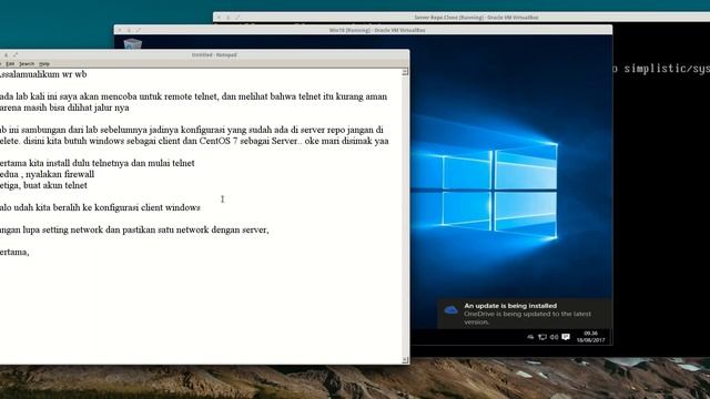 Lab 3.1 || Server Telnet CentOS7 смотреть онлайн