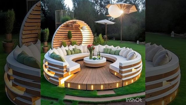 AMAZING  AND FUN OUTDOOR SEATING IDEAS