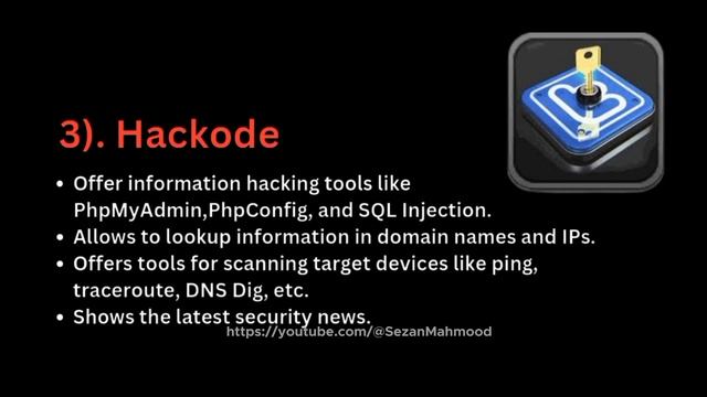 Best 5 Hacking Apps For Android! #SezanMahmood