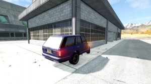 Range Rover crash drive - BeamNG drive