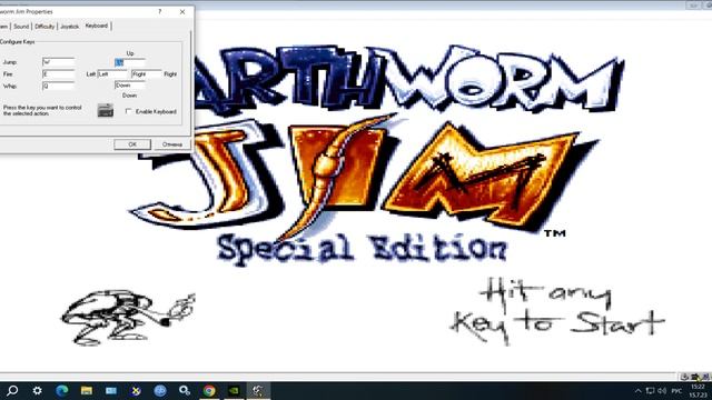 Червяк Джим 1 для виндовс 95 специальное издание избавление от ошибки с CD ROM смотреть онлайн