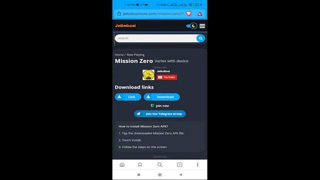 How to Download Mission zero Game For Android | Hindi | Non copyrighted video | Use free смотреть онлайн
