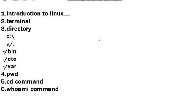 linux basics part 1