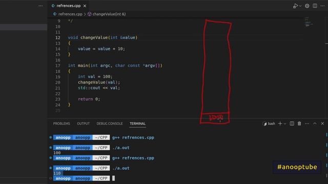 Reference in C++ | const Reference | Basics of C++ Programming - 26 | C++/CPP Tutorial in Malayalam