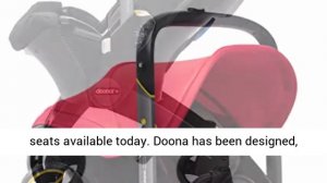 Doona Infant Car Seat & Latch Base – Car Seat to Stroller – Flame Red – US Version Overview