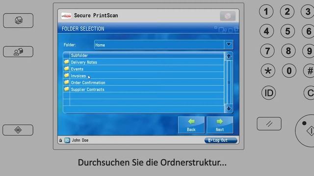 uniFLOW - Scannen zu Dropbox смотреть онлайн