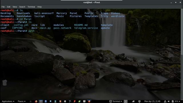Parat-Best tool on Kali Linux 2018.1 смотреть онлайн