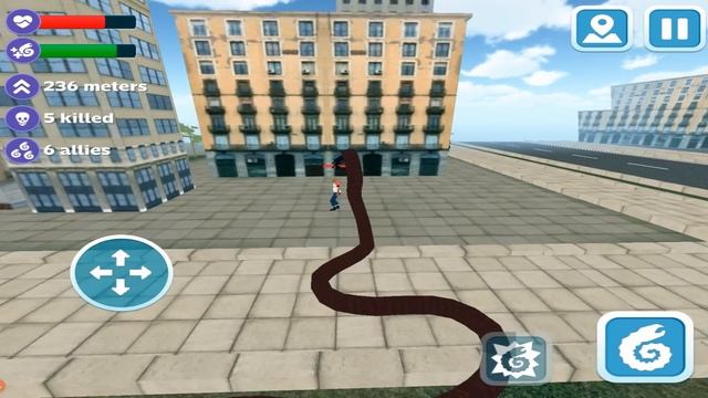 🐛Giant Worm City Destruction Simulator-By WonderAnimals-Android