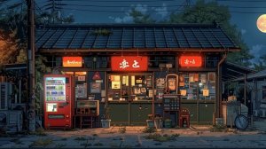 90's Lofi City 🔥Retro Tokyo Lofi 🌃 Lo fi Beats To Sleep, Relax #[lofi hiphop mix] [1080p]