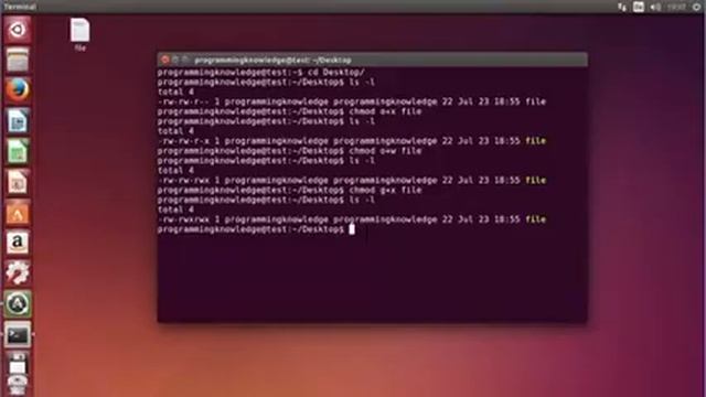 Ubuntu Lesson 17: file permissions, symbolic permissions and chmod - Tutorial For Beginners