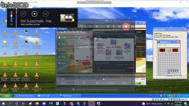 PINOY CENTRAL OFFICIAL has BSOD VM (Windows XP) смотреть онлайн