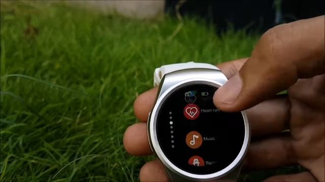 Full Round IPS Heart Rate Smart Watch for iOS and Android смотреть онлайн