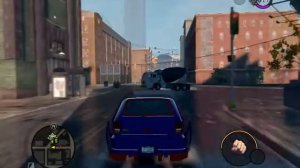 Погоня (синий джип)