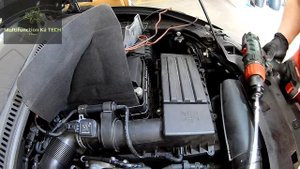 SEAT ALTEA XL AIR FILTER REPLACEMENT - SEAT ALTEA XL troca do FILTRO DE AR
