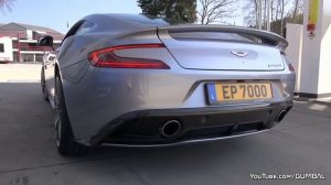 Aston Martin Vanquish - Так звучит мощность!