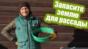 Заготовьте ГРУНТ ДЛЯ РАССАДЫ С ОСЕНИ! Как составить почвосмесь своими руками