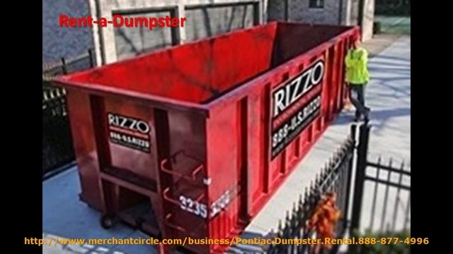 Best Dumpster Rental In Pontiac смотреть онлайн