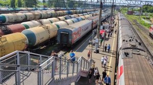 Отправление поезда №045Е со станции Агрыз