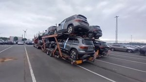 Загрузка Мерседесами Bremerhafen.Germany. #Автовоз