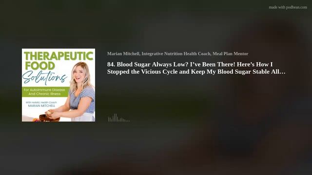 84. Blood Sugar Always Low? I’ve Been There! Here’s How I Stopped the Vicious Cycle and Keep My Blo смотреть онлайн