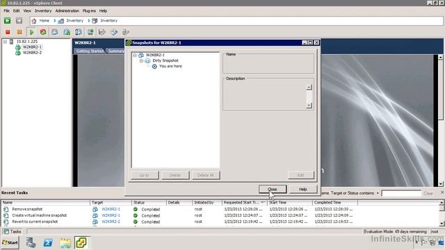 VMWare | Virtual Machine Snapshots смотреть онлайн