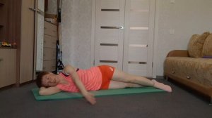 Комплекс упражнений при остеохондрозе лежа на боку