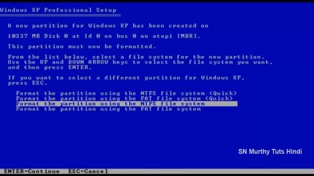 Hardware Tutorial in Hindi - Windows XP Formatting & Installation смотреть онлайн